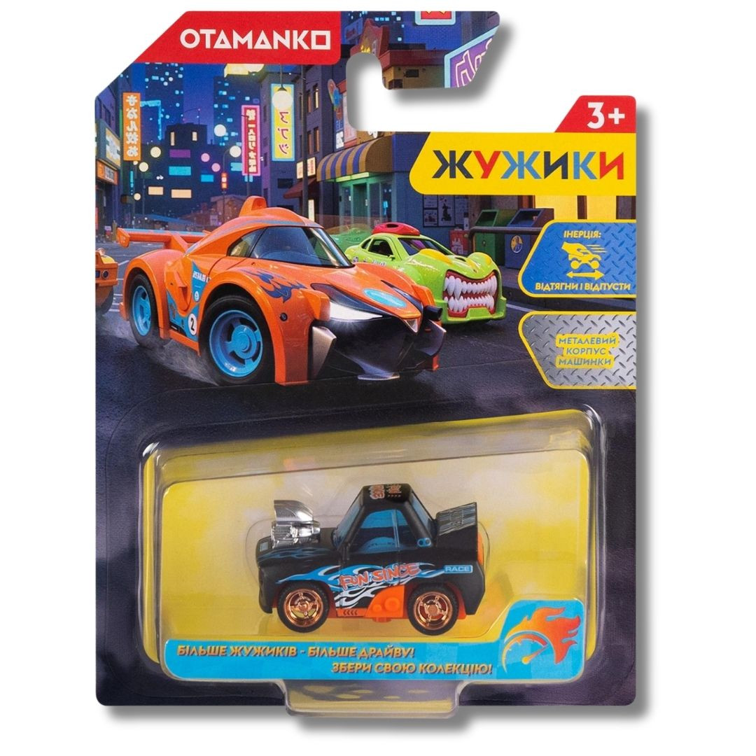 Машинка OTAMANKO Жужики Ретро Чорний
