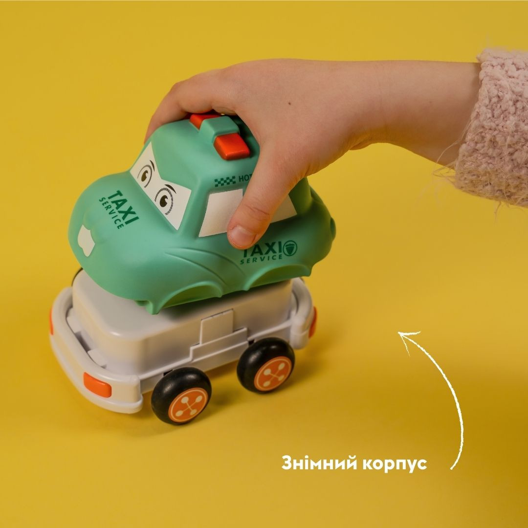 Машинка OTAMANKO Мультимобіль Таксі бірюзовий