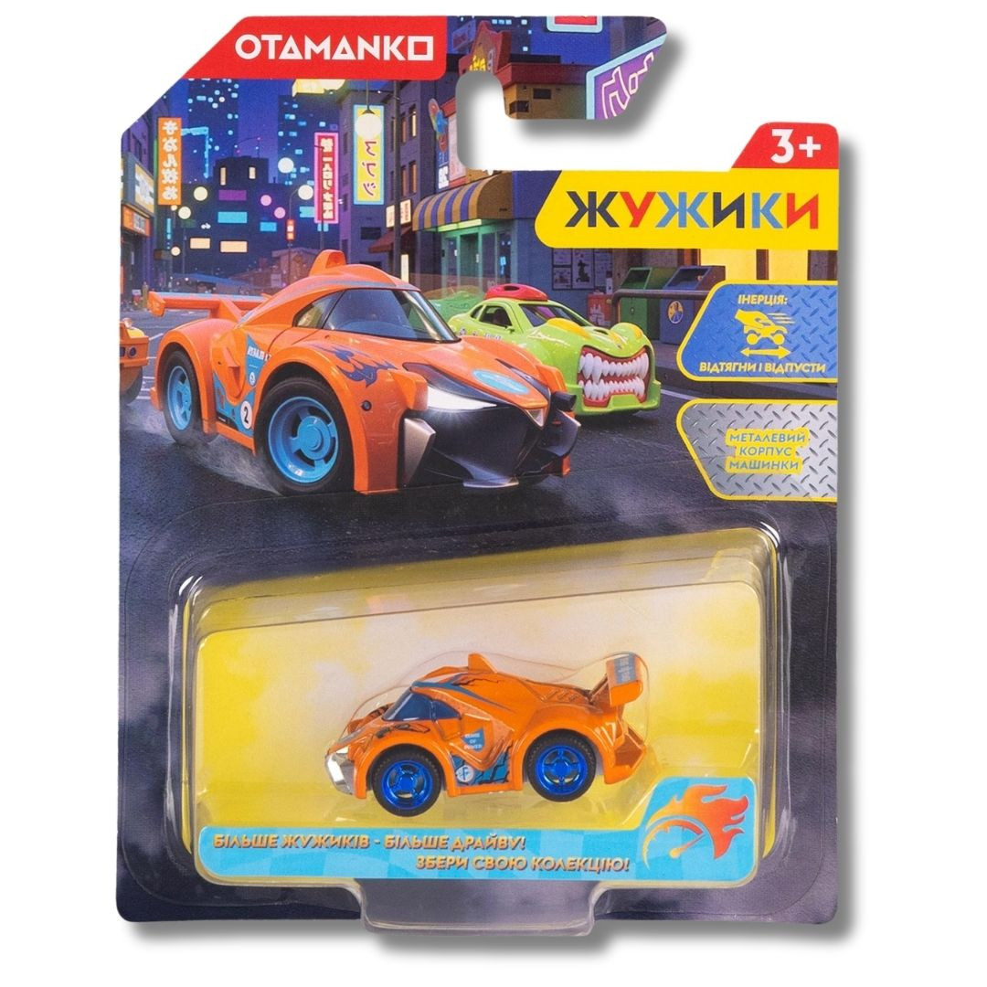 Машинка OTAMANKO Жужики Спорткар Помаранчевий