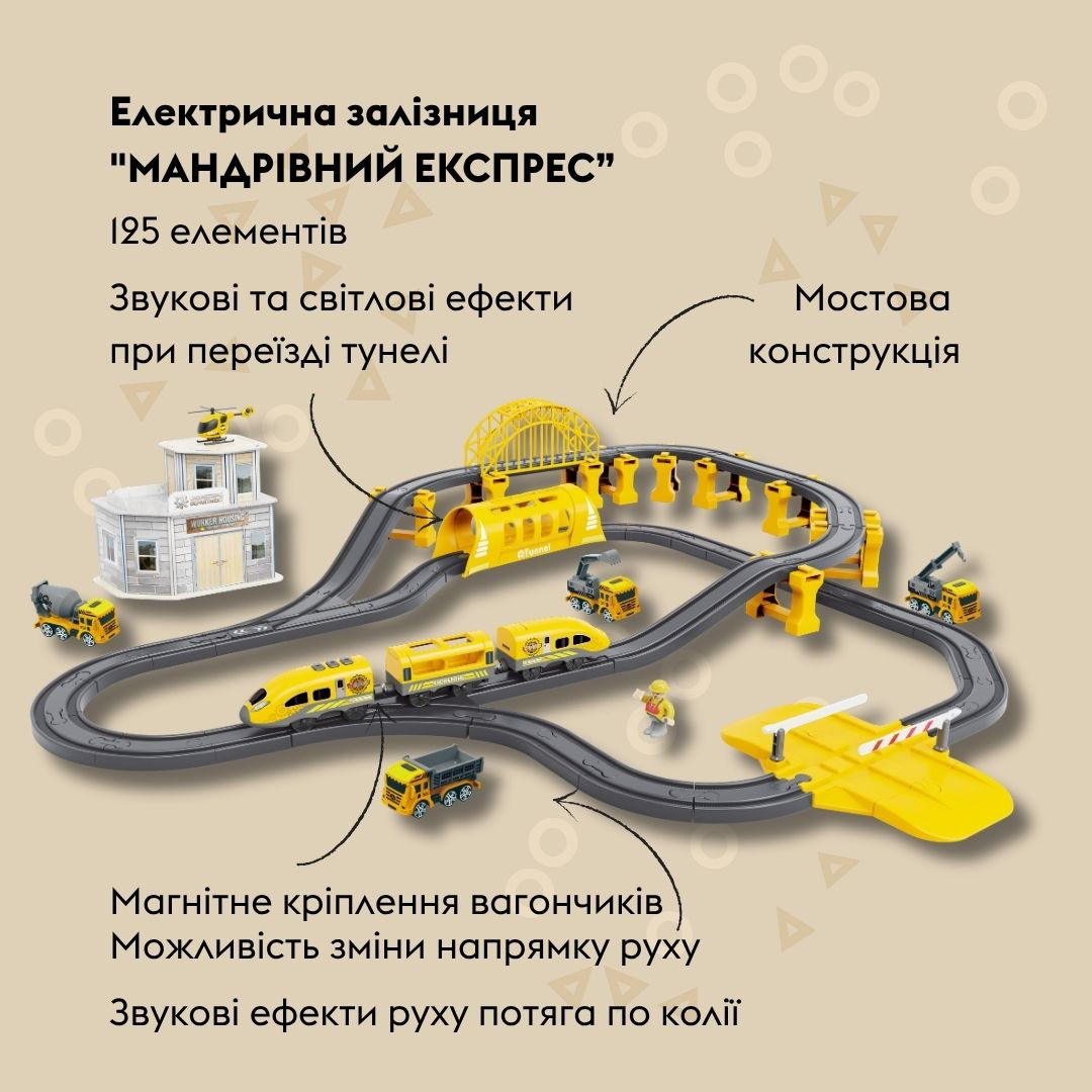 Ігровий набір OTAMANKO Мандрівний експрес