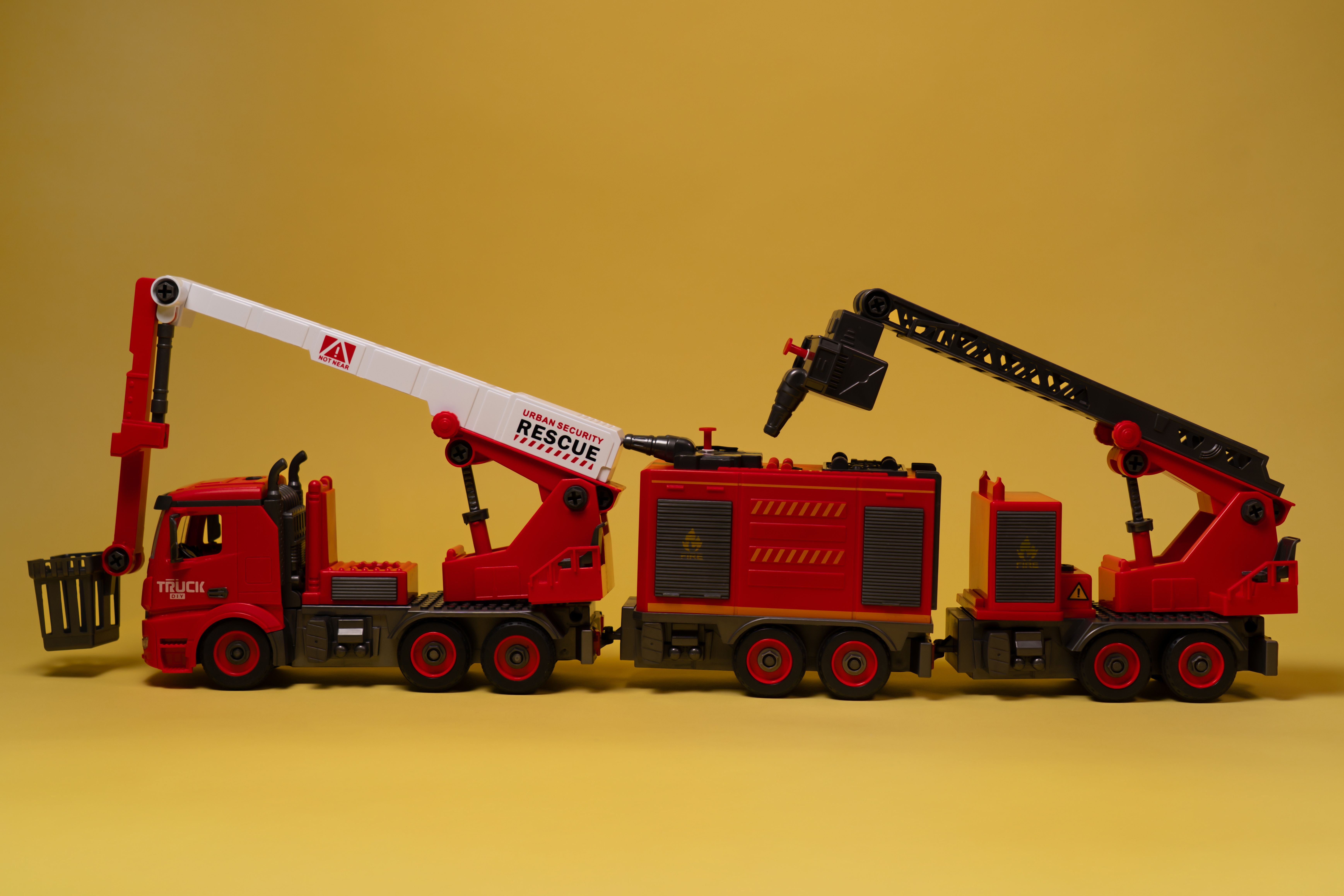 Автоконструктор OTAMANKO 3-в-1 Пожежна служба Пожежна драбина