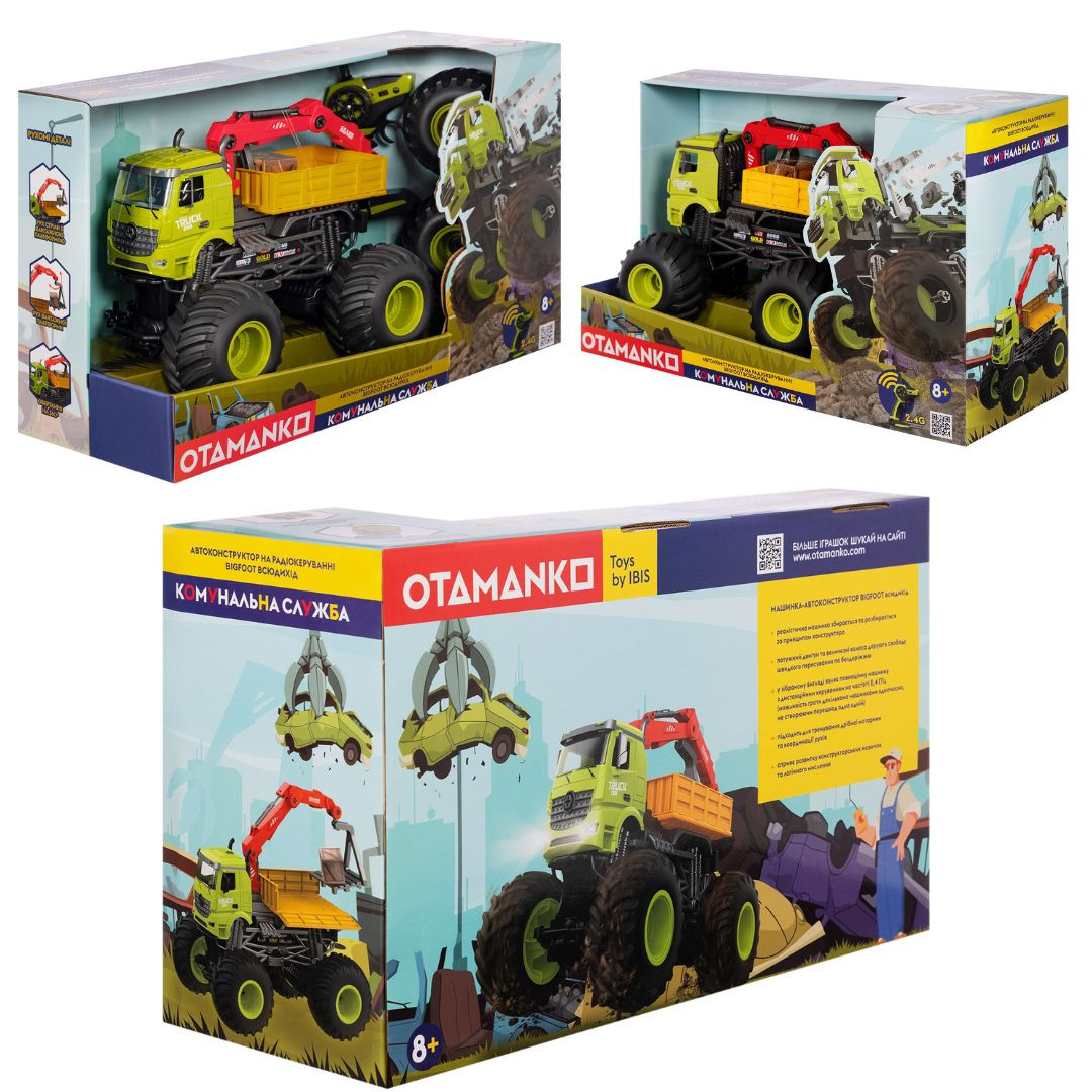 Автоконструктор OTAMANKO BIGFOOT Всюдихід Навантажувач