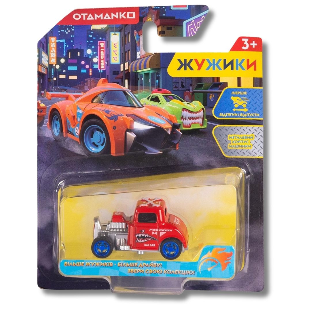 Машинка OTAMANKO Жужики Щелепи Червоний