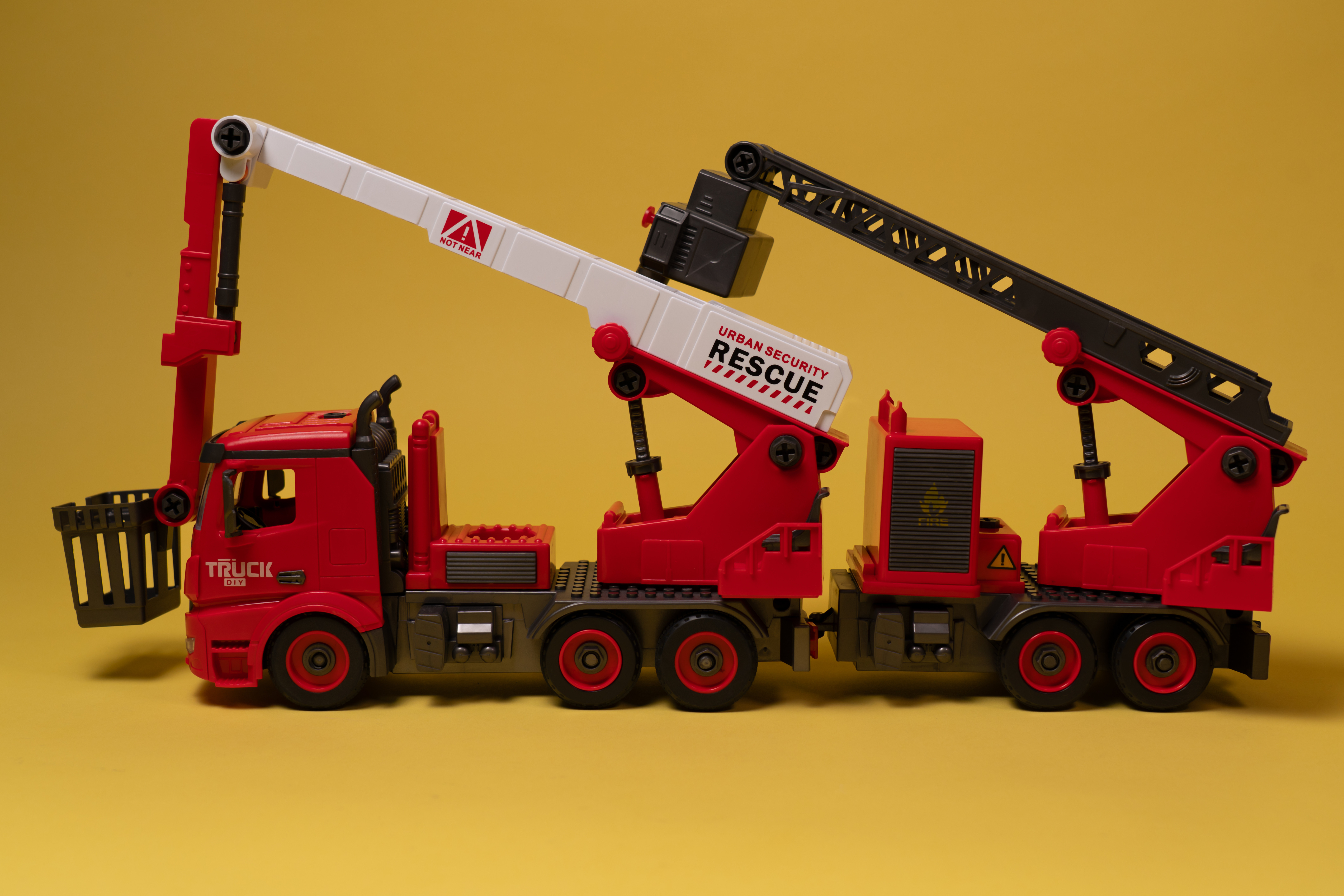 Автоконструктор OTAMANKO 3-в-1 Пожежна служба Пожежна драбина