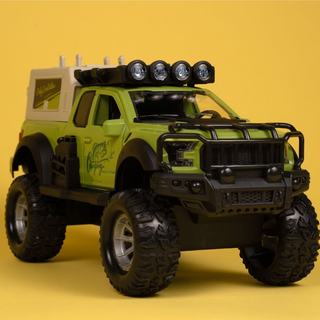 Ігровий набір OTAMANKO Автотуризм Позашляховик з дошкою для серфінгу та собакою