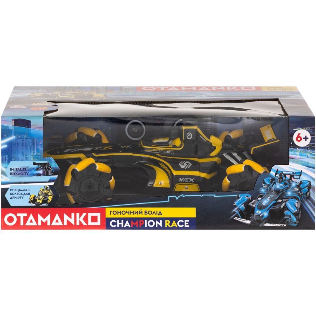 Машинка OTAMANKO Гоночний болід Champion Race Жовтий