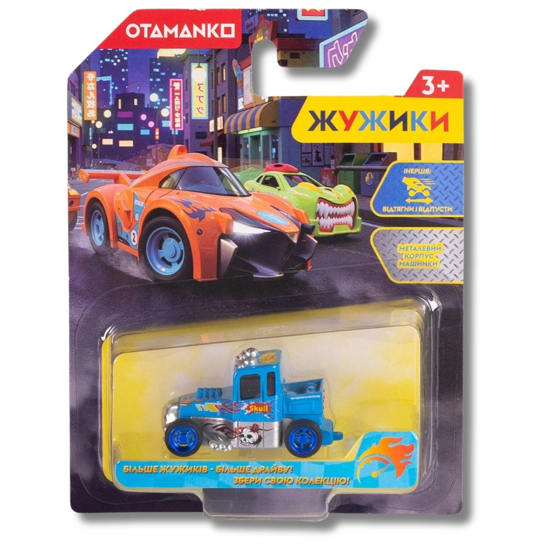 Машинка OTAMANKO Жужики Черепушка Синій