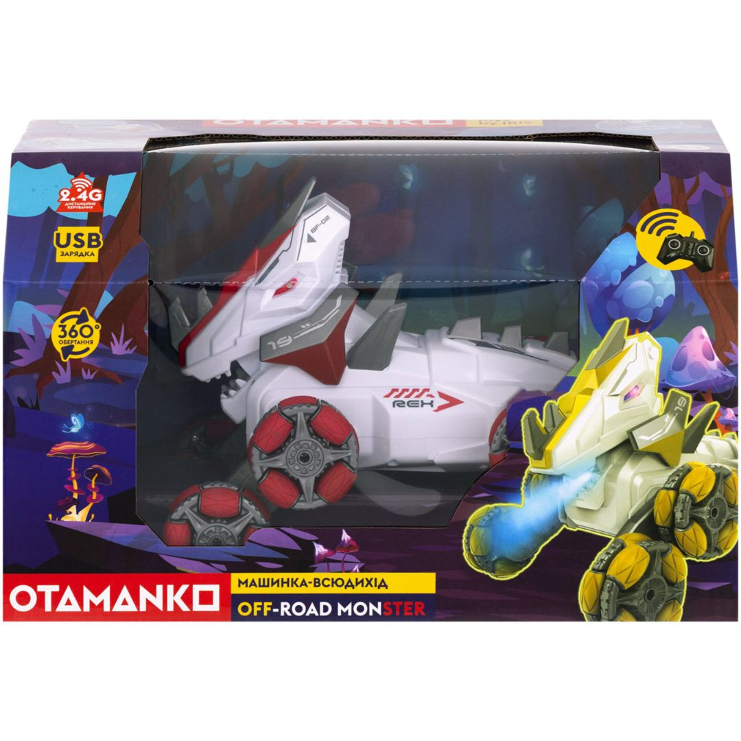 Машинка OTAMANKO Трюковий всюдихід OFF-ROAD MONSTER Червоний