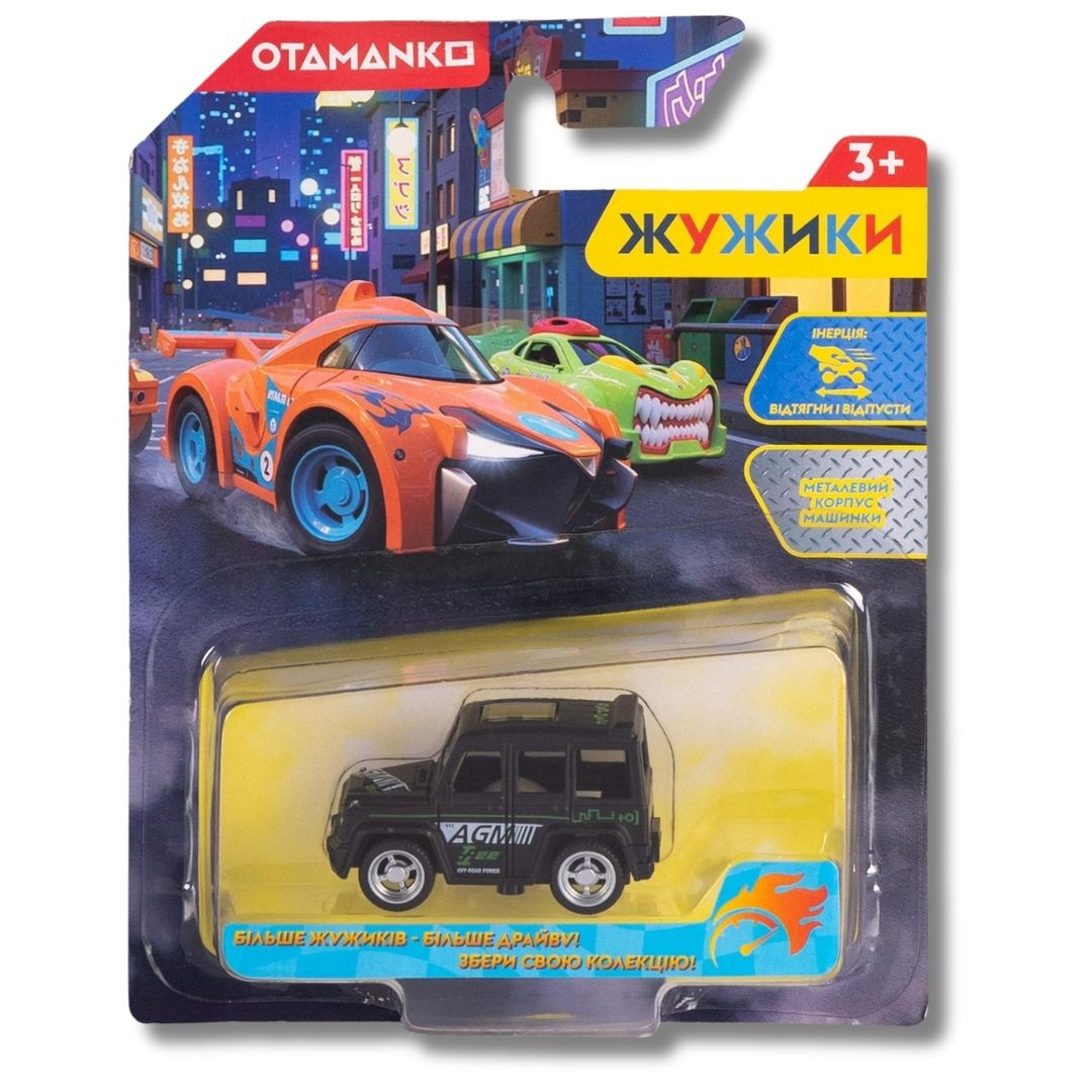 Машинка OTAMANKO Жужики Оффроад Чорний