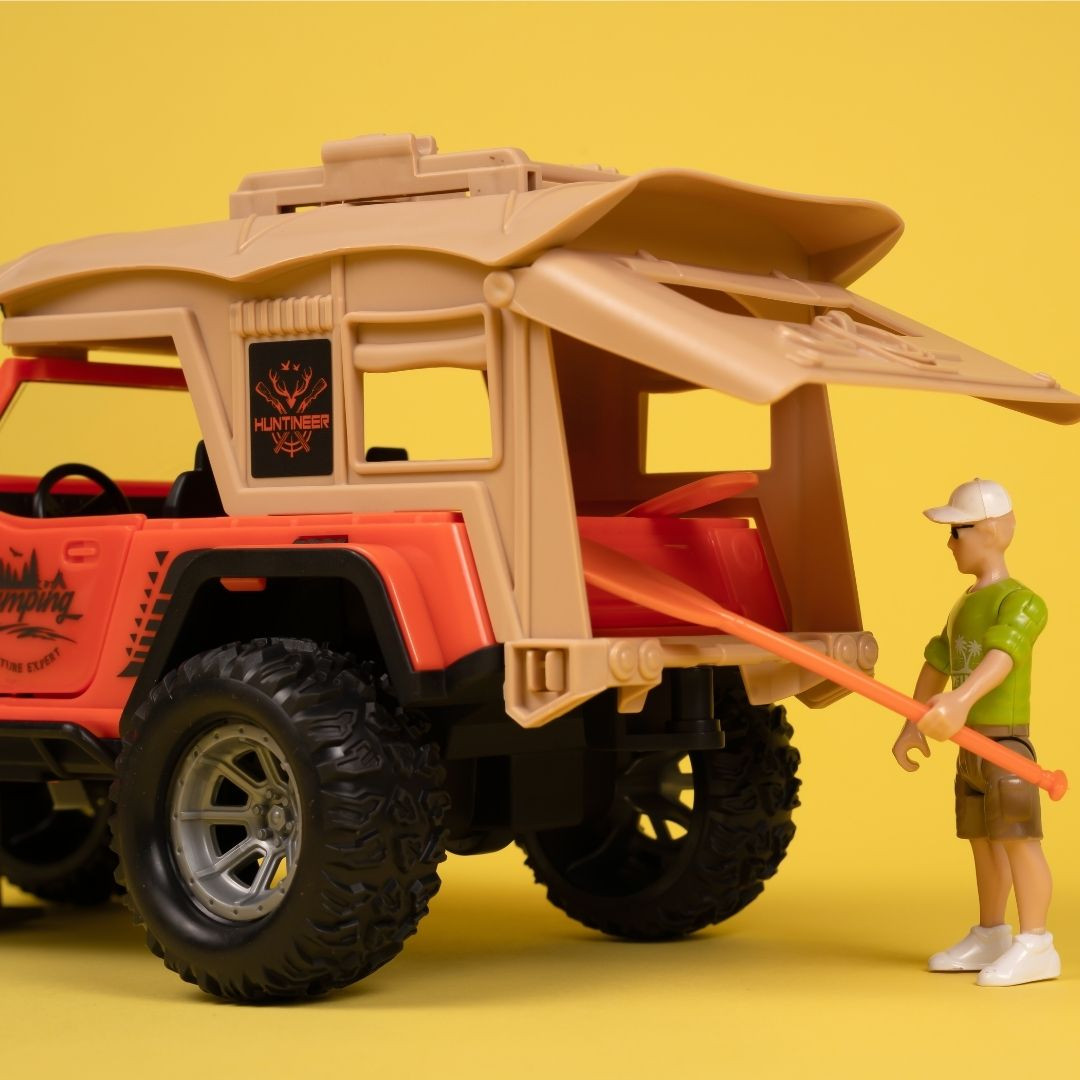 Ігровий набір OTAMANKO Автотуризм Позашляховик з каное та баггі