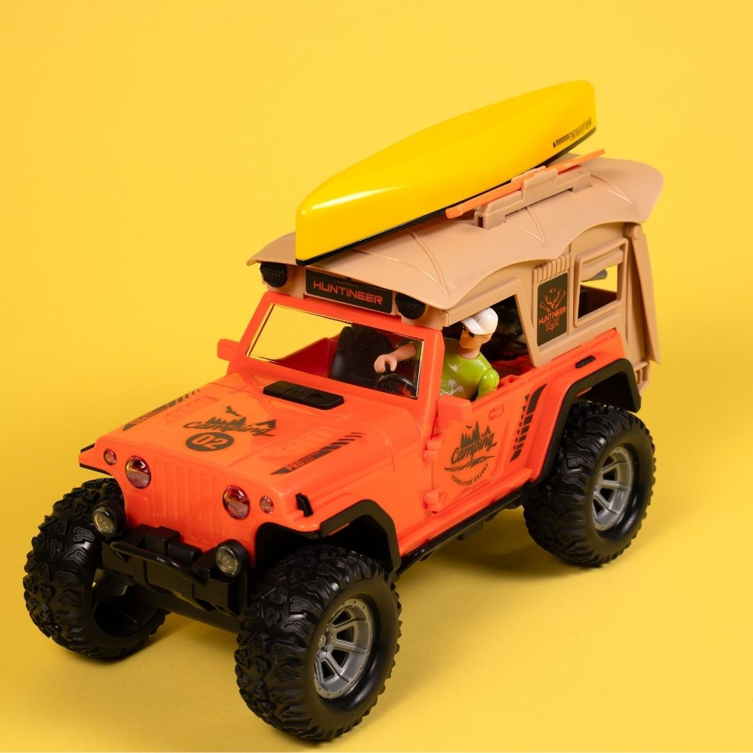 Ігровий набір OTAMANKO Автотуризм Позашляховик з каное