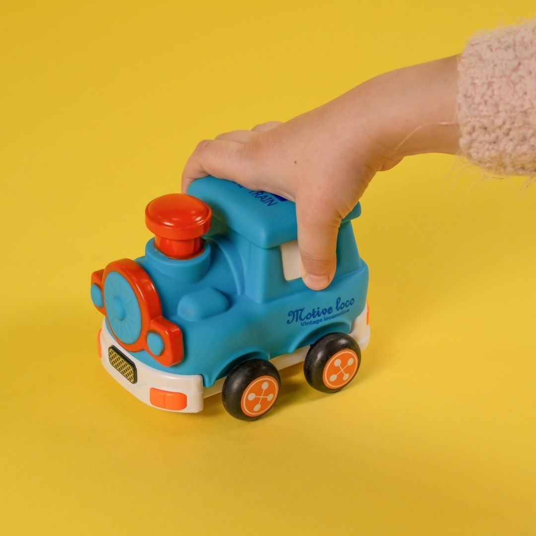 Машинка OTAMANKO Мультимобілі Поїзд синій