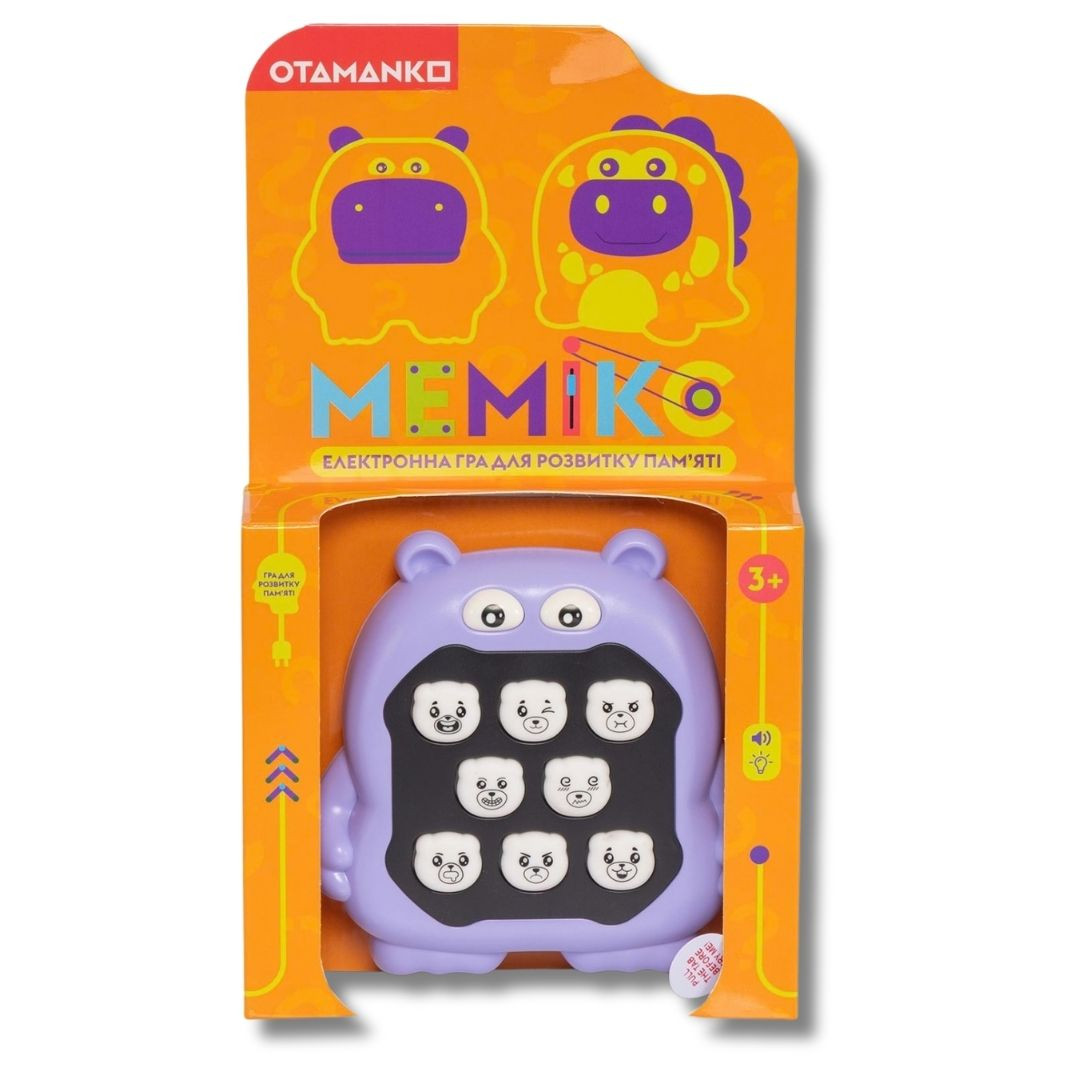Електронна головоломка OTAMANKO "Мемикс" (Бегемотик)