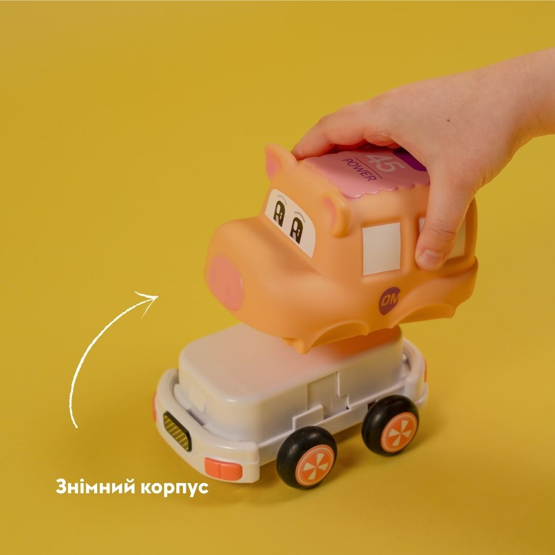 Машинка OTAMANKO Мультимобілі Порося бежевий