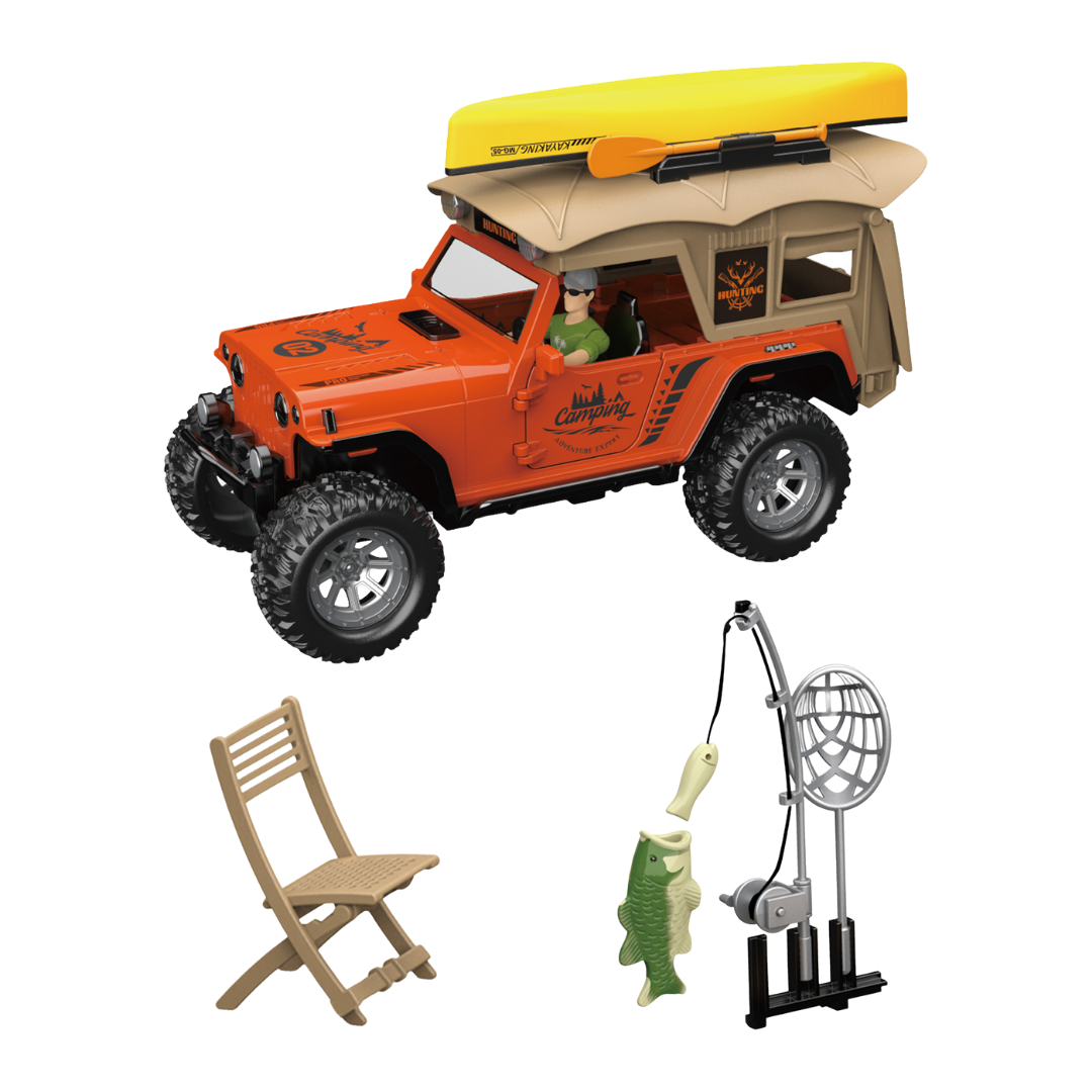 Ігровий набір OTAMANKO Автотуризм Позашляховик з каное