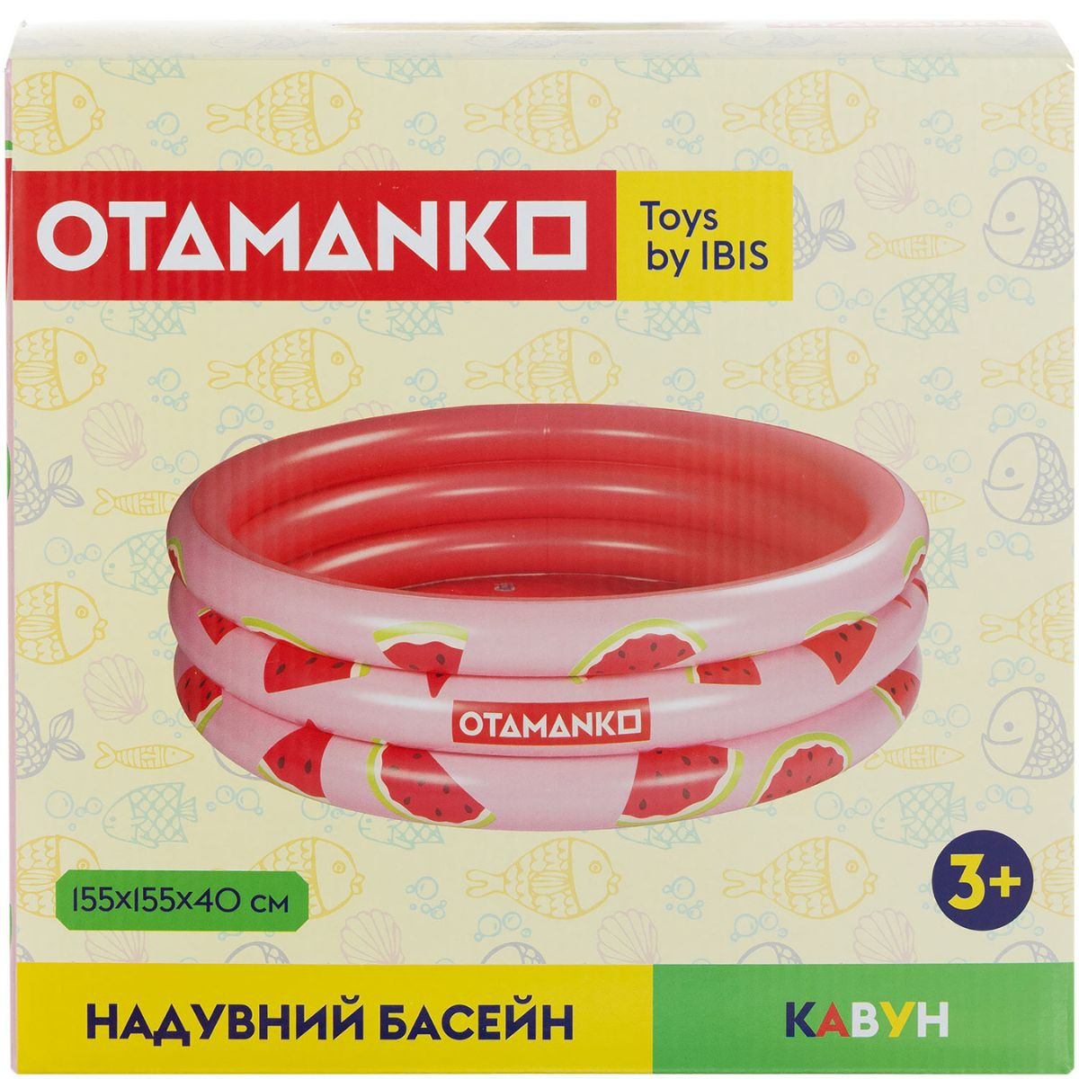 Надувний басейн OTAMANKO Кавун