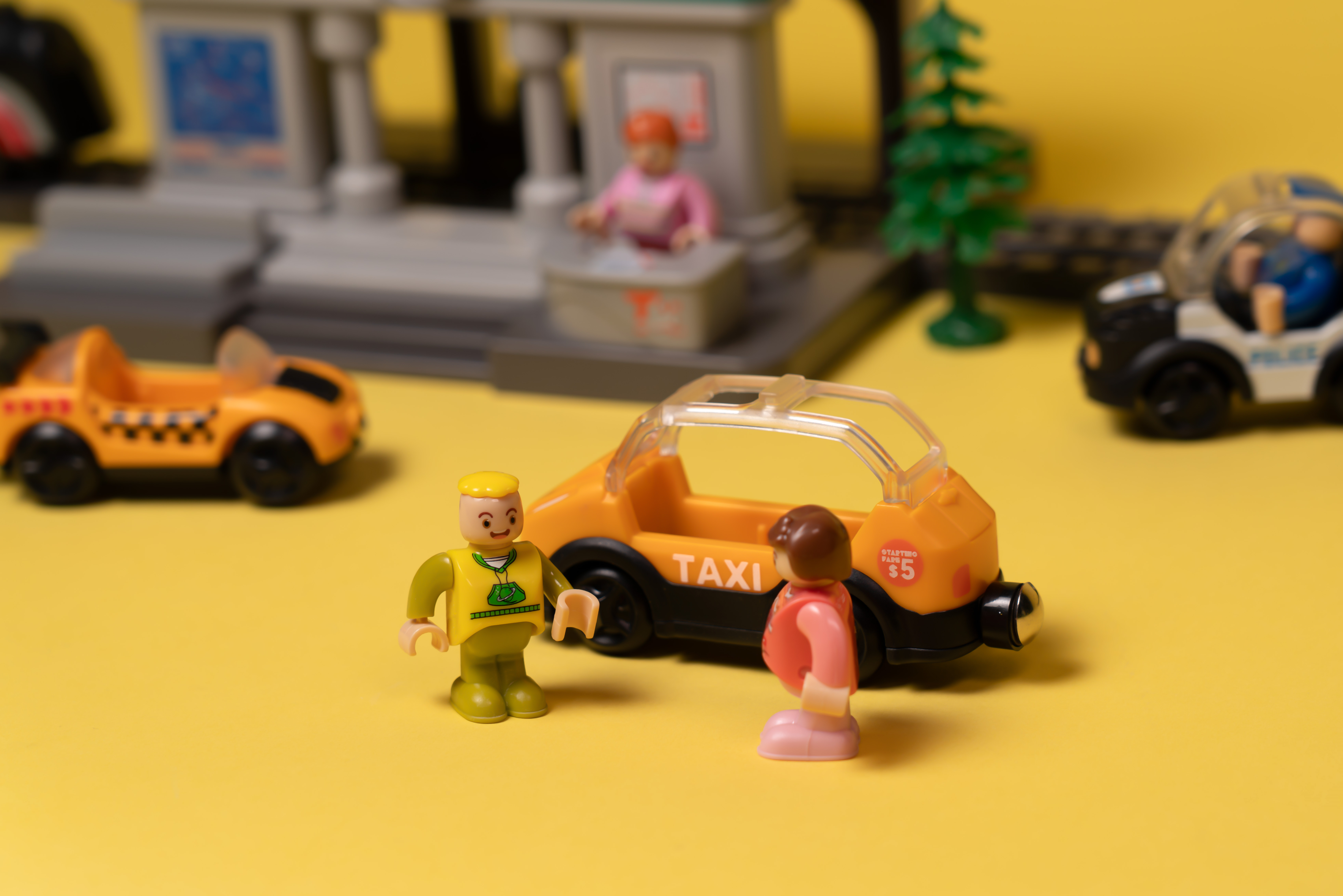 Ігровий набір OTAMANKO Мандрівний Експрес 108 деталей Чорний/червоний