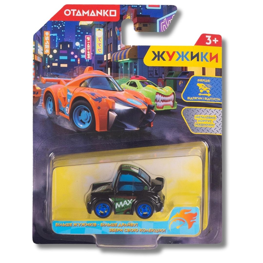 Машинка OTAMANKO Жужики Спорткар Чорний