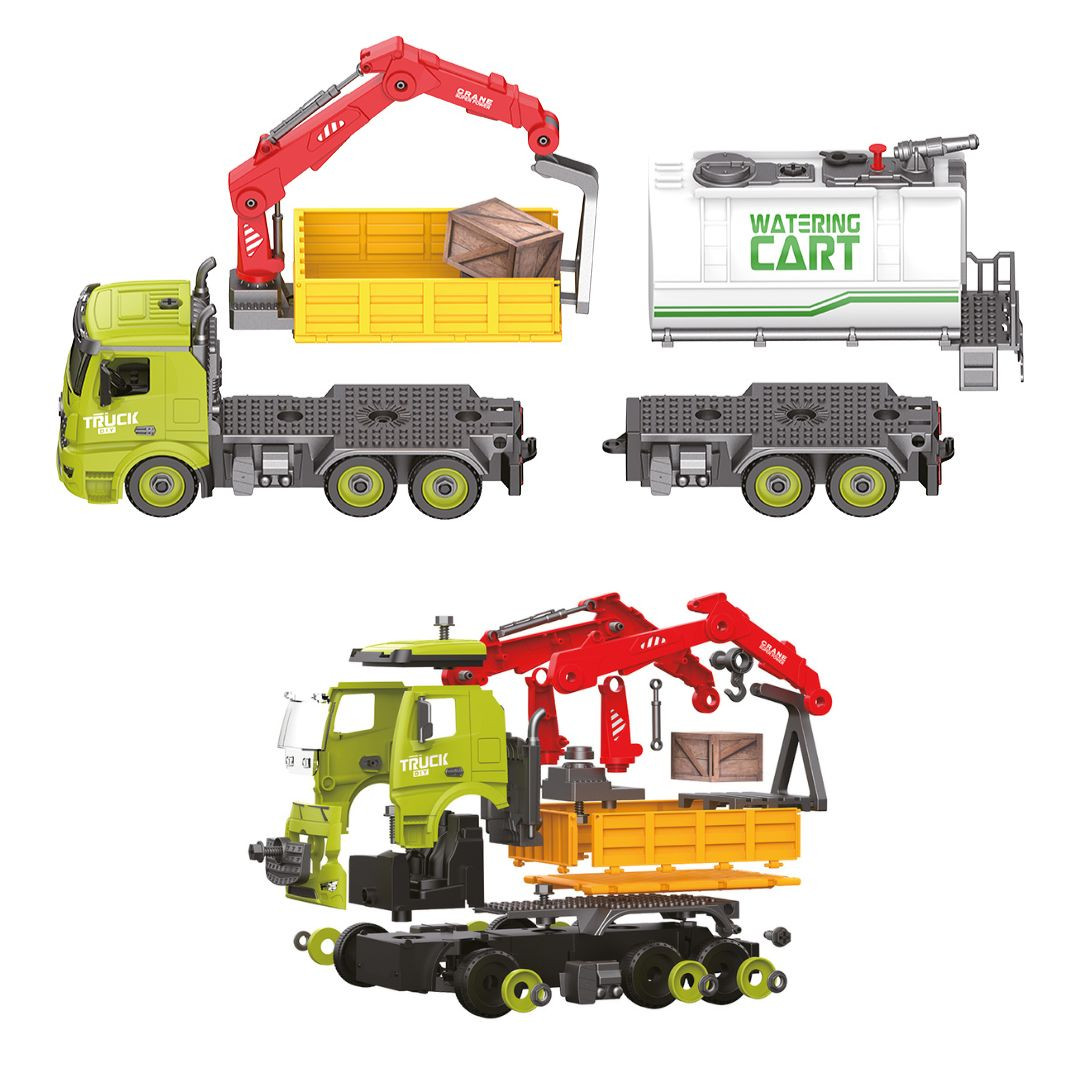 Автоконструктор OTAMANKO 3-в-1 Комунальна служба Навантажувач з піддоном