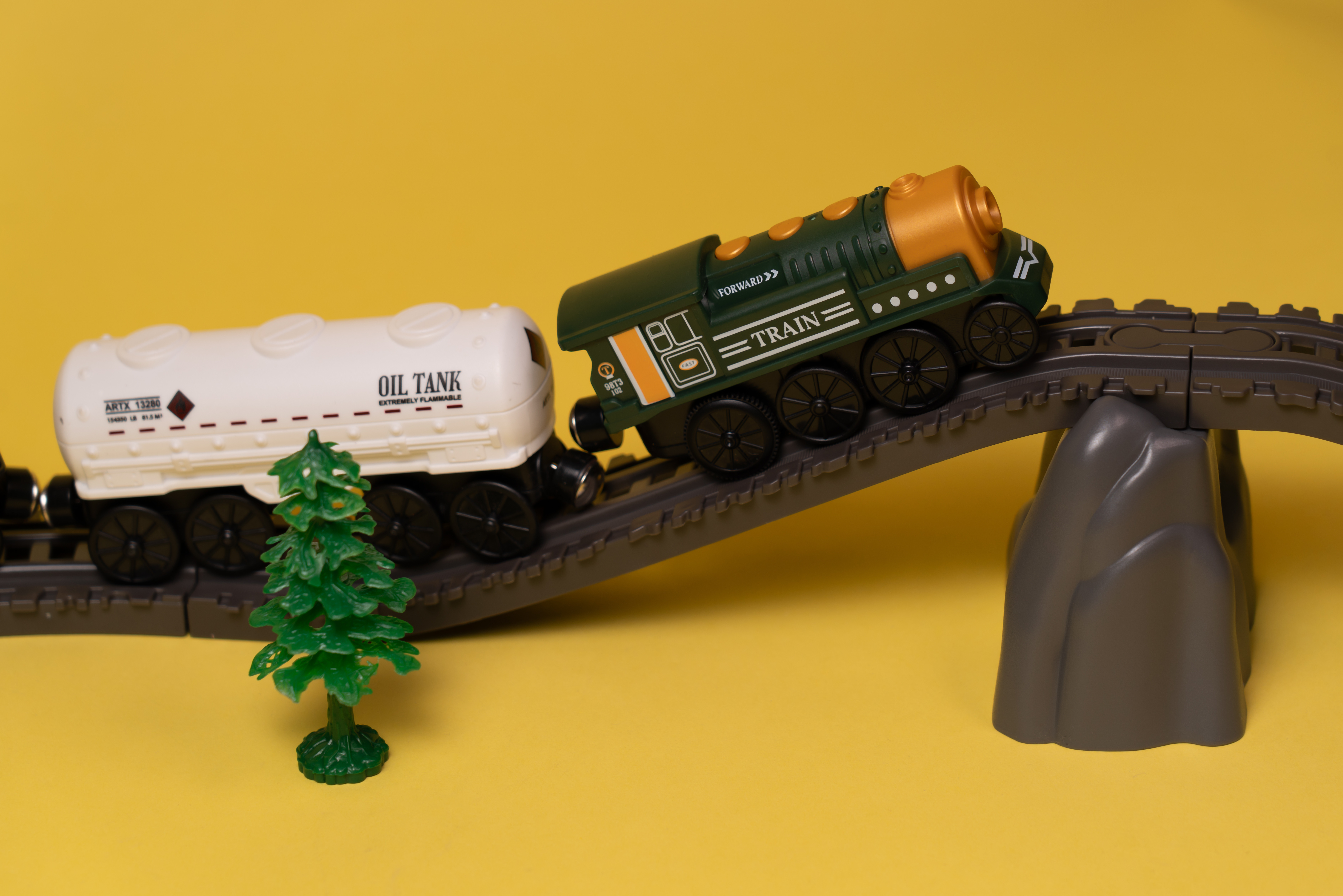 Ігровий набір OTAMANKO Мандрівний Експрес 118 деталей Зелений