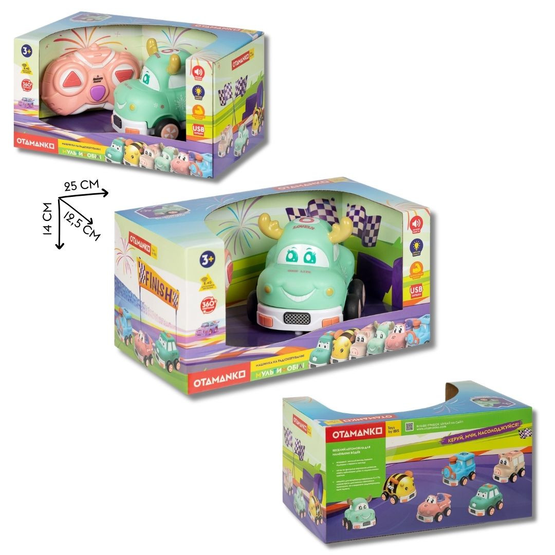 Машинка на радіокеруванні ТМ OTAMANKO Мультимобілі, олень