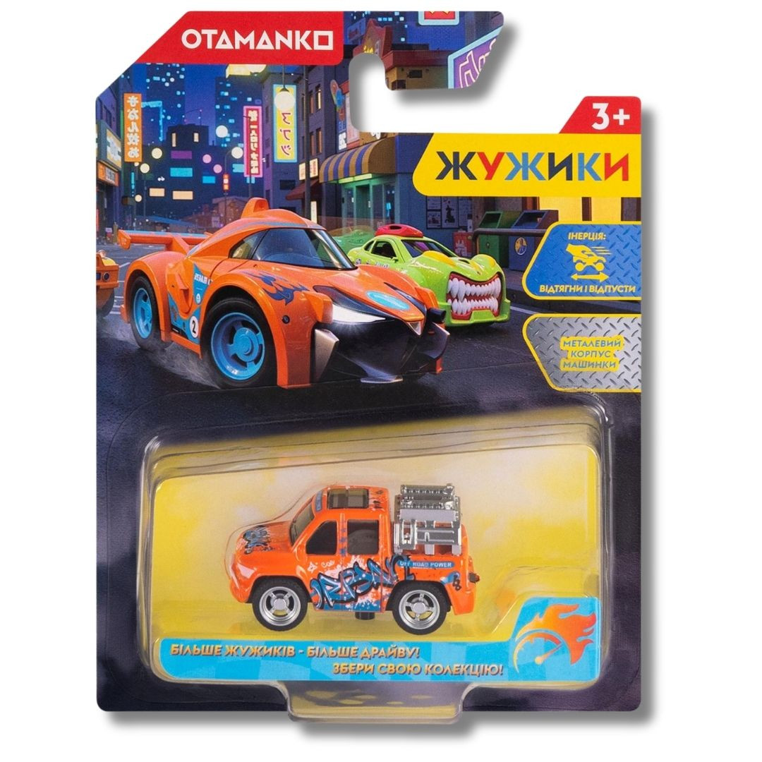 Машинка OTAMANKO Жужики Оффроад Помаранчевий