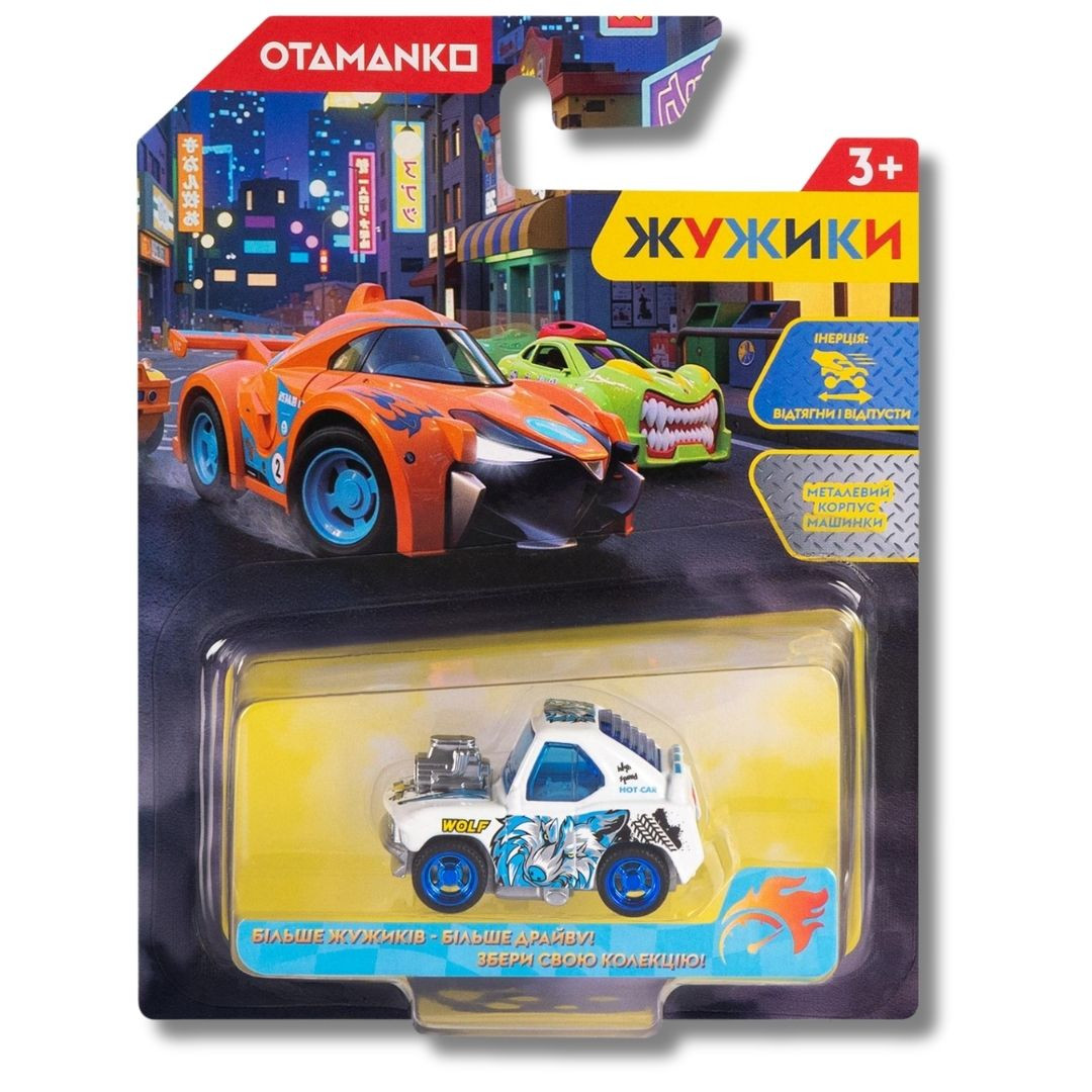 Машинка OTAMANKO Жужики Класика Білий