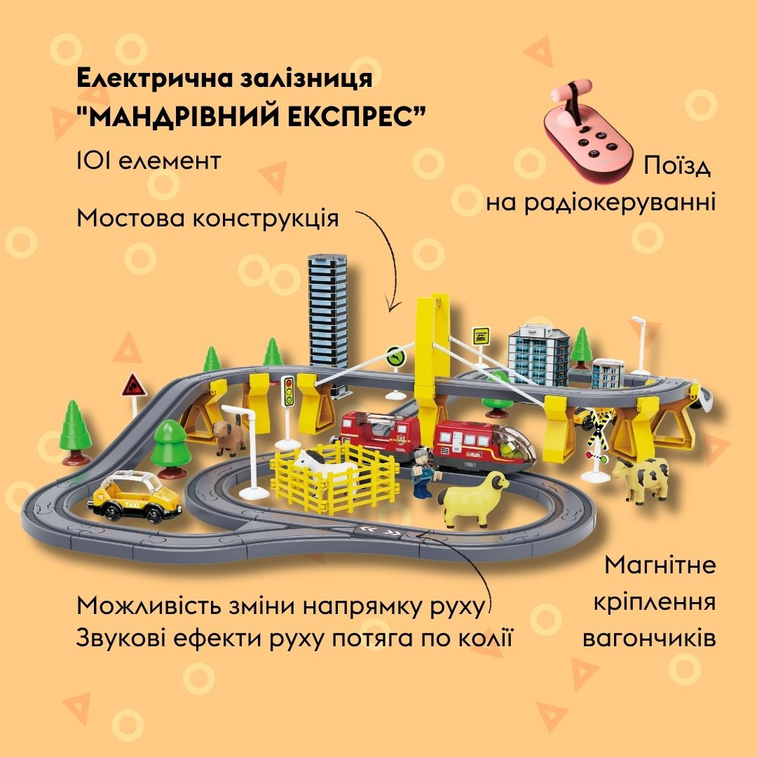 Ігровий набір OTAMANKO Мандрівний експрес