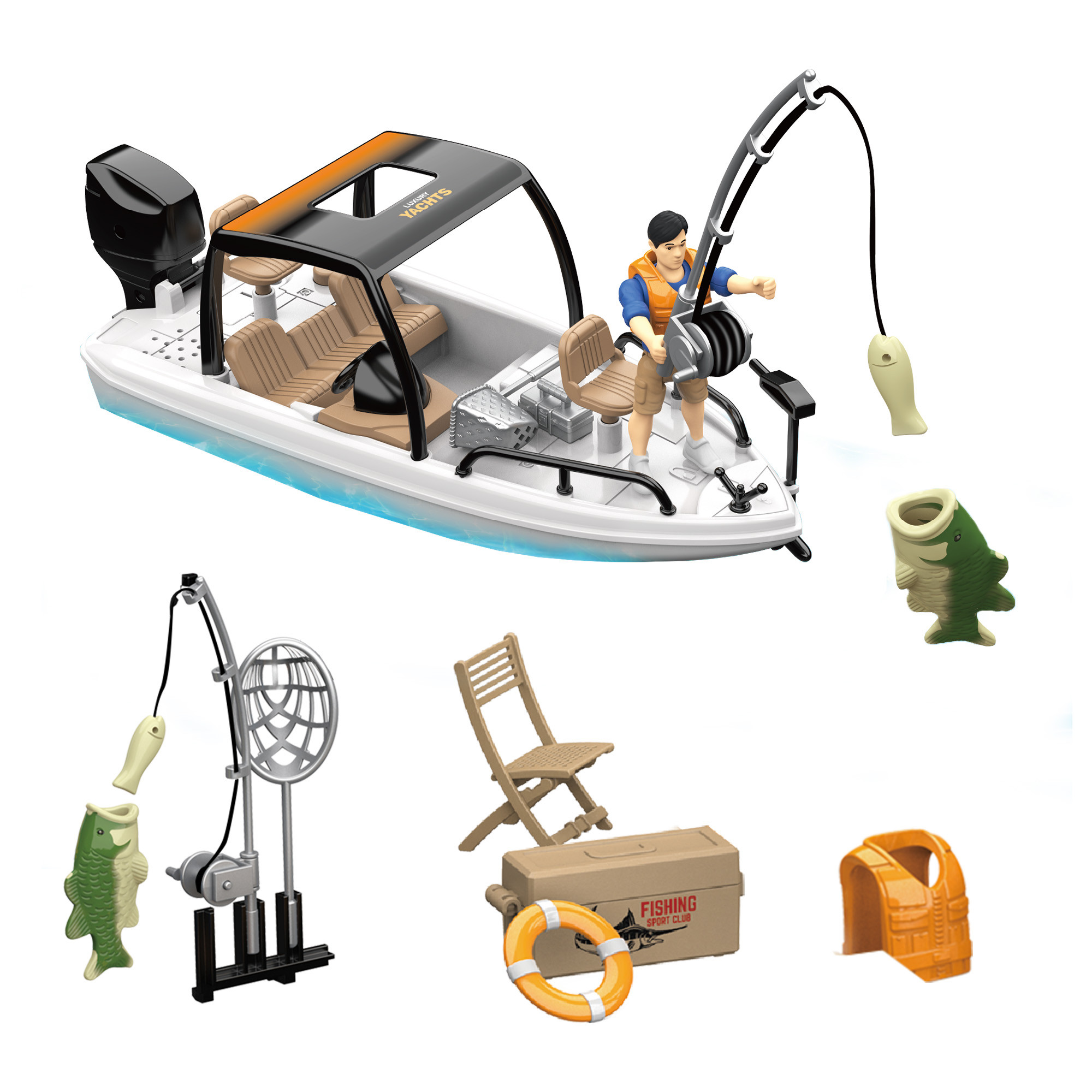 Ігровий набір OTAMANKO Автотуризм Яхта