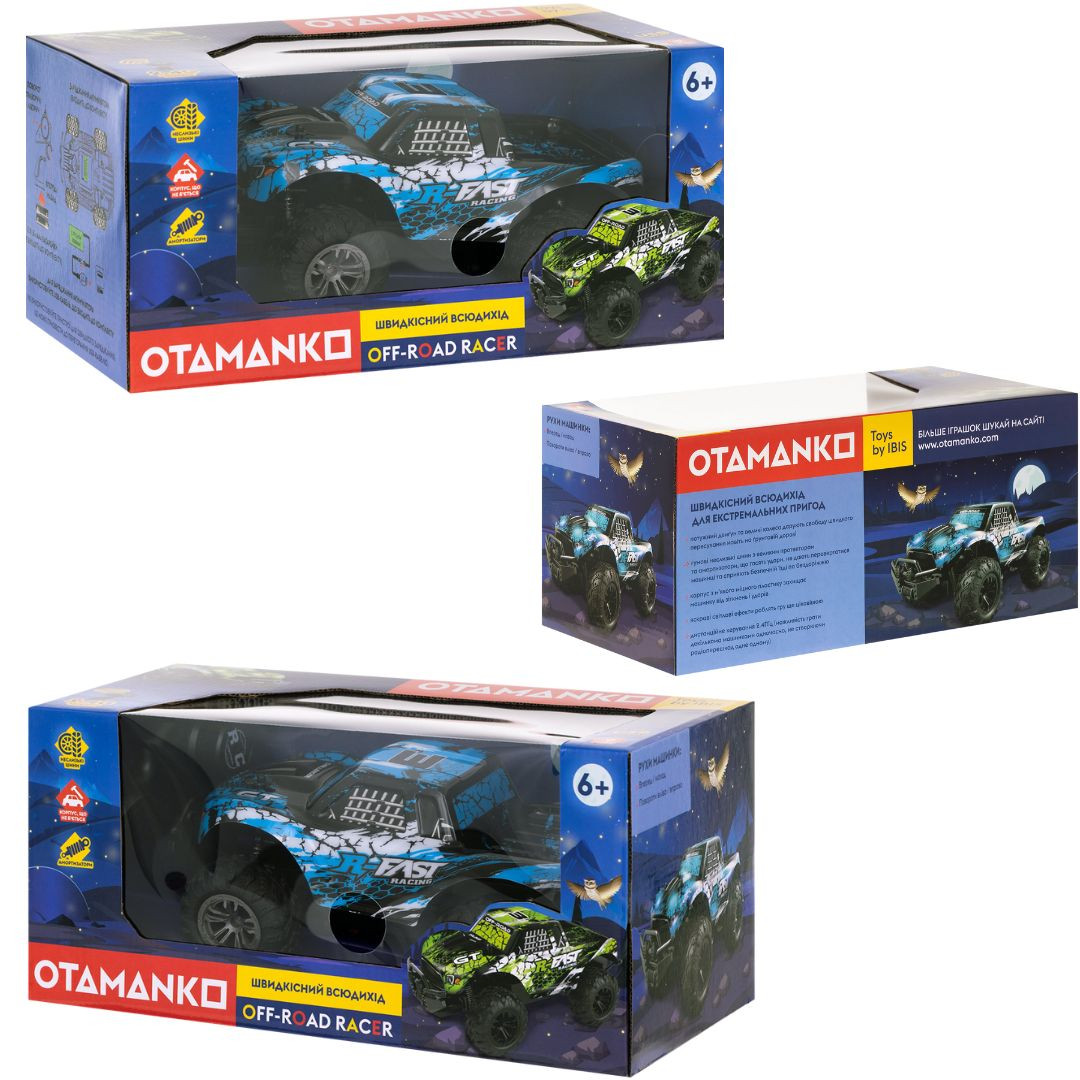 Машинка OTAMANKO Швидкісний всюдихід OFF-ROAD RACER Синій