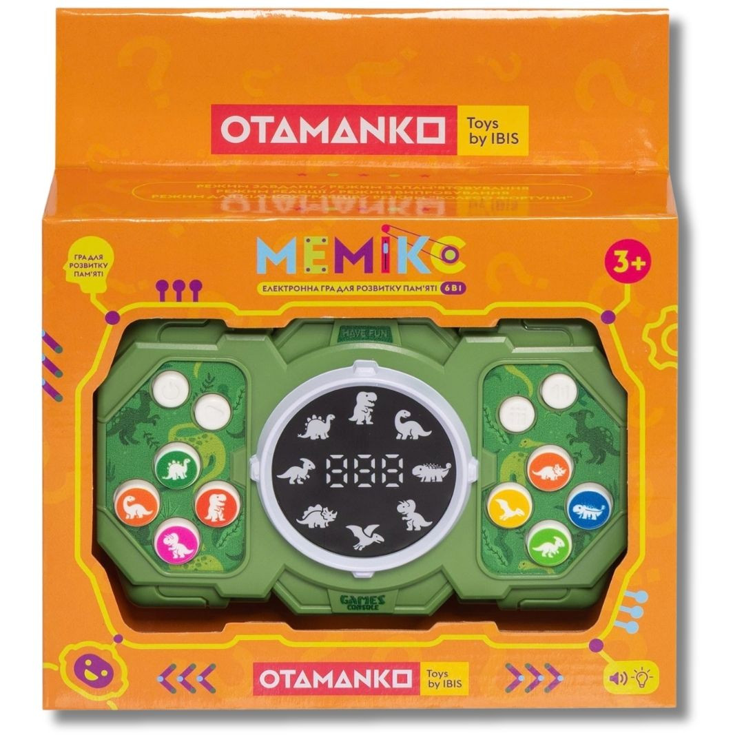 Електронна головоломка OTAMANKO "Мемікс" (Динозаврики)